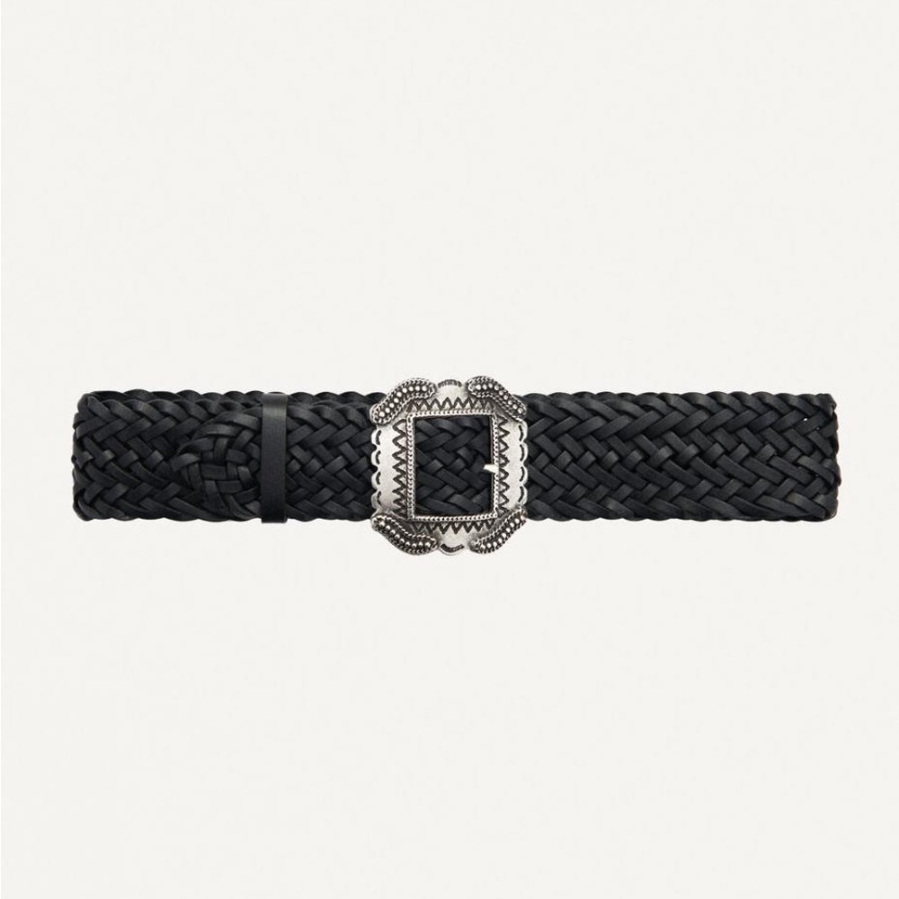 Ba&sh braided leather belt